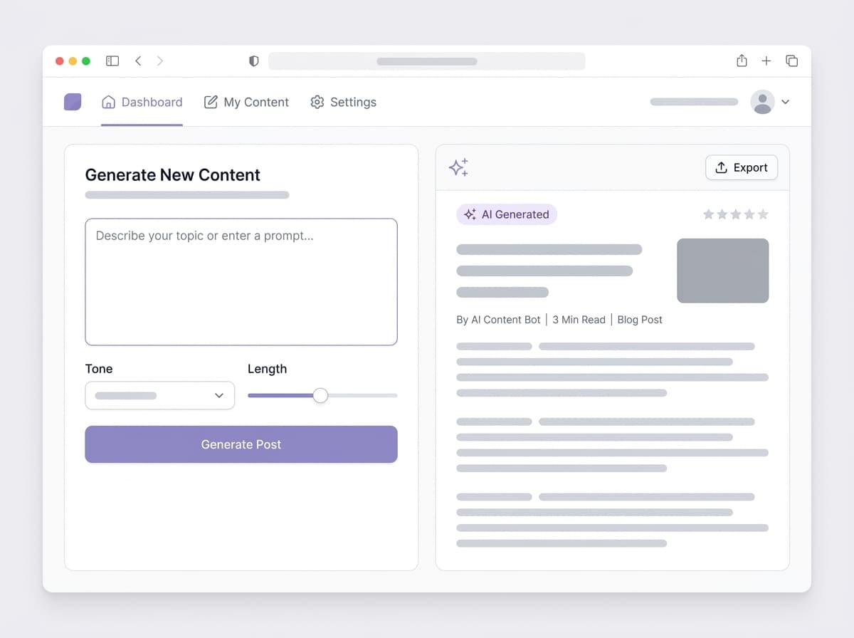 AI가 홍보글을 대신 써줍니다